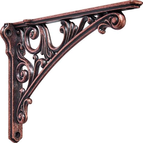 Khtumeware Shelf Bracket 6 Inch, Decorative Brackets for 